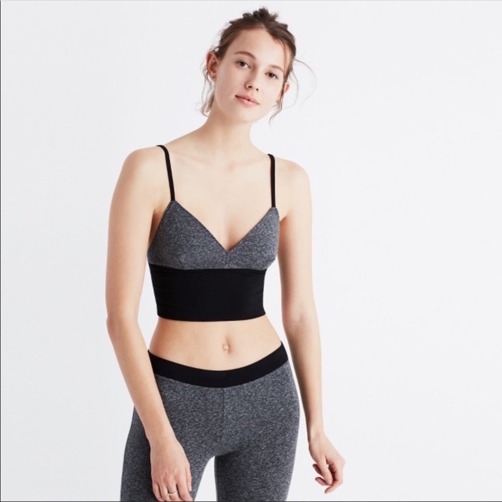 Madewell x miles sports bra and legging